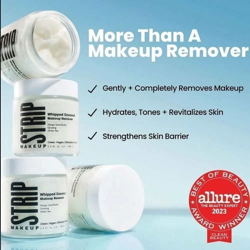 Strip Makeup Whipped Coconut Makeup Remover